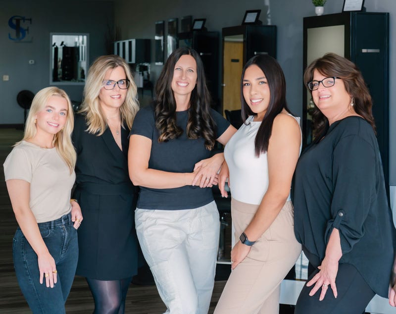 Shear Edge Salon team group photo